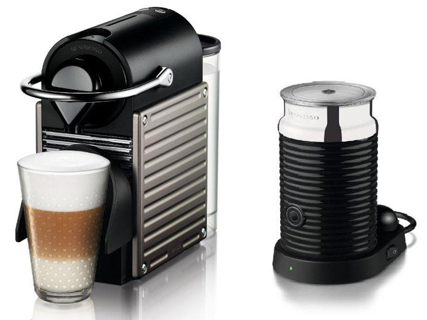 Nespresso C65 Pixie Bundle Kahve Makinesi + Süt Köpürtücü Electric