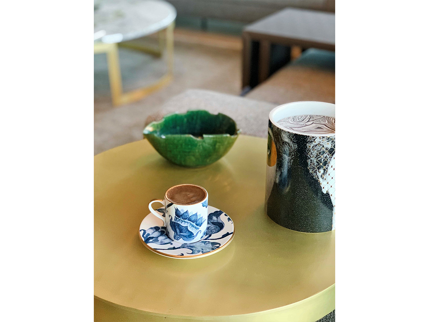 Fleur 18 Parça Kahve & Çay Seti Pera Bulvarı